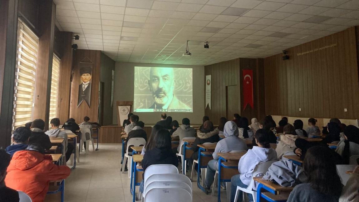 Mehmet Akif ERSOY'u Anma Haftası Etkinlikleri